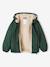 Coupe-vent garçon doublé sherpa à capuche caramel+kaki+marine+olive - vertbaudet enfant 