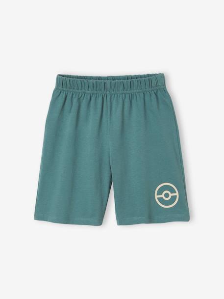 Two-Tone Short Pyjamas for Boys, Pokemon® emerald green - vertbaudet enfant 