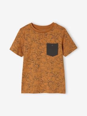 T-Shirt with Graphic Motifs for Boys  - vertbaudet enfant