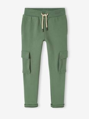 Joggers with Cargo-Type Pockets, for Boys  - vertbaudet enfant