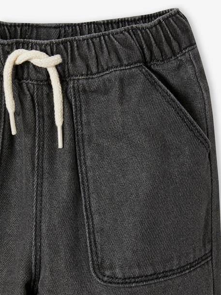 Jeans with Elasticated Waistband for Babies denim grey - vertbaudet enfant 