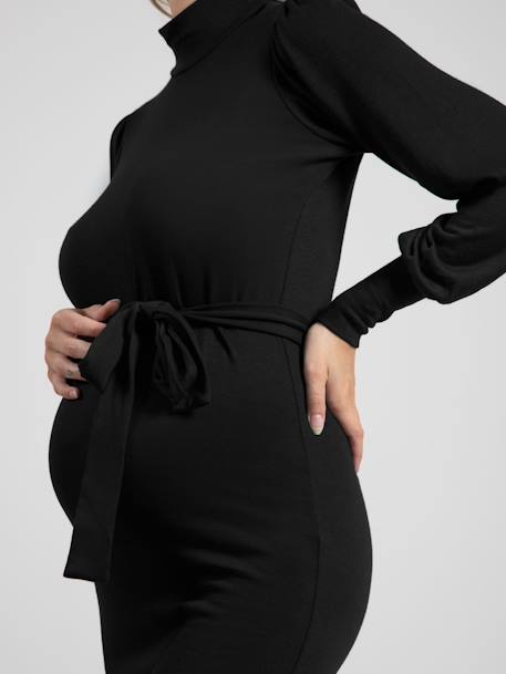 Robe pull de grossesse Irina ENVIE DE FRAISE noir - vertbaudet enfant 