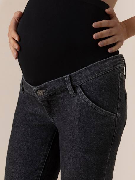 Maternity Flared Jeans, Gaetan by ENVIE DE FRAISE grey - vertbaudet enfant 