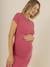Dress for Maternity, Livia by ENVIE DE FRAISE almond green+redcurrant - vertbaudet enfant 