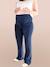 Bootcut Trousers for Maternity, by ENVIE DE FRAISE navy blue - vertbaudet enfant 