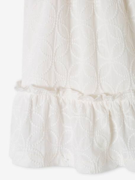 Robe brodée de cérémonie bébé écru - vertbaudet enfant 