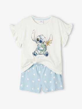 Two-Tone Pyjamas for Girls, Disney®'s Lilo & Stitch  - vertbaudet enfant