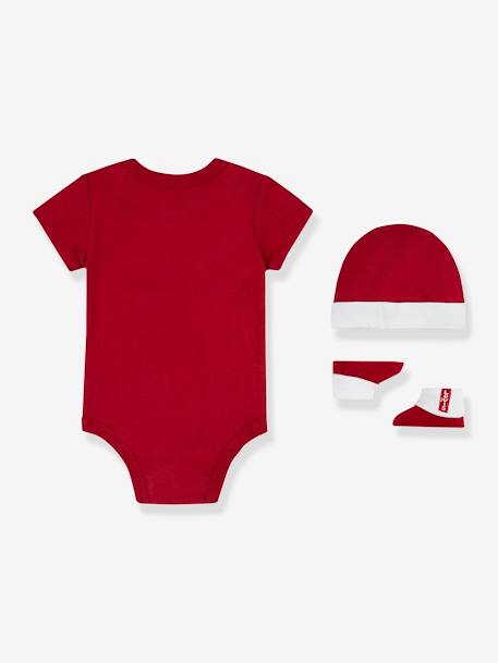 Set of 3 Batwing Items by Levi's® for Babies red - vertbaudet enfant 