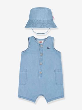 Jumpsuit + Bucket Hat Combo by Levi's® for Babies  - vertbaudet enfant