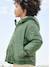 Coupe-vent garçon doublé sherpa à capuche caramel+kaki+marine+olive - vertbaudet enfant 