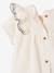 Robe en gaze de coton naissance écru - vertbaudet enfant 