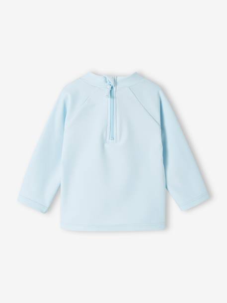 UV Protection Little Sailor Swim T-Shirt for Boys sky blue - vertbaudet enfant 