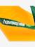 Tongs enfant Brasil Logo jaune+pêche - vertbaudet enfant 
