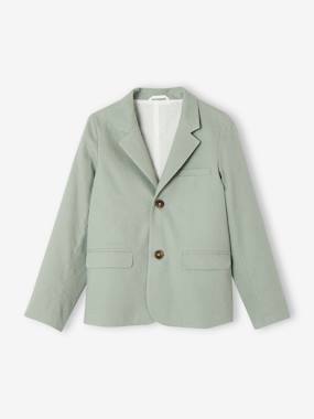Veste garçon cérémonie en coton/lin - vertbaudet enfant Veste garçon cérémonie en coton/lin - vertbaudet enfant