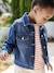 Veste en jean personnalisable fille bleu jean - vertbaudet enfant 