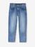 Jean fille droit MorphologiK tour de hanches Medium bleu foncé+stone - vertbaudet enfant 