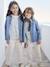 Unisex Trousers in Organic Cotton Gauze, for Children ecru - vertbaudet enfant 