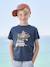 T-shirt garçon motifs graphiques manches courtes blanc+bleu nuit+vert d'eau - vertbaudet enfant 