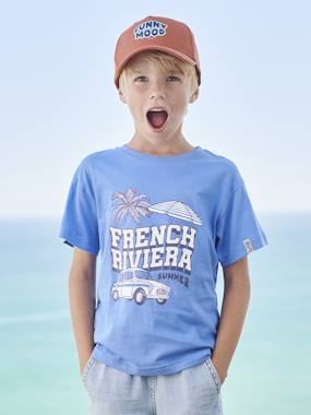 Pure Cotton T-Shirt for Boys  - vertbaudet enfant