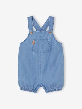 Baby-Chambray Dungarees for Newborn Babies