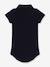 Short Sleeve Bodysuit with Polo Shirt Neckline, by PETIT BATEAU navy blue - vertbaudet enfant 