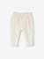 Pantalon léger en lin et coton bébé gris perle - vertbaudet enfant 