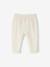 Pantalon léger en lin et coton bébé gris perle - vertbaudet enfant 