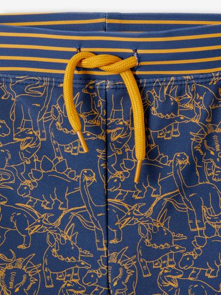 Dinosaur Swim Shorts for Boys navy blue - vertbaudet enfant 