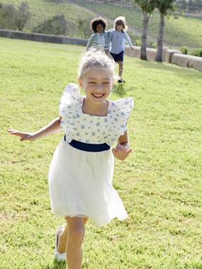 Occasion Wear Ruffled Dress for Girls  - vertbaudet enfant