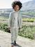 Pantalon garçon cérémonie chino en coton/lin beige+beige clair+bleu+marine foncé+vert sauge - vertbaudet enfant 