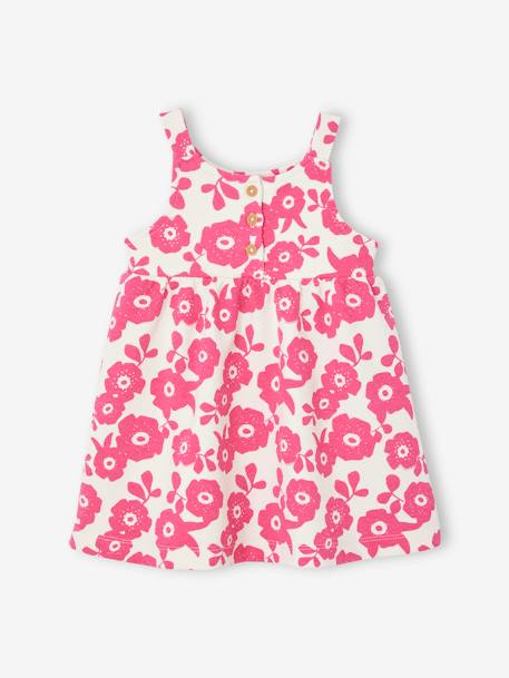 Robe bébé sans manches fuchsia - vertbaudet enfant 