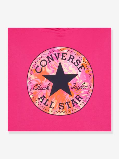 Hoodie for Girls by CONVERSE fuchsia - vertbaudet enfant 