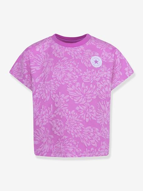 T-Shirt with Floral Motif, by CONVERSE pastel yellow - vertbaudet enfant 