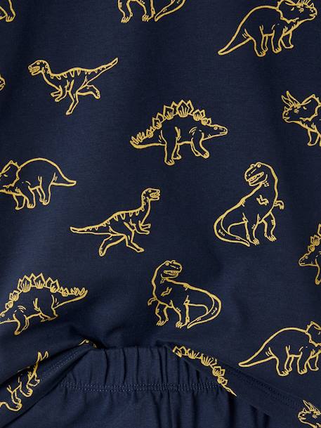 Pack of 2 Dinosaur Pyjamas for Boys navy blue - vertbaudet enfant 