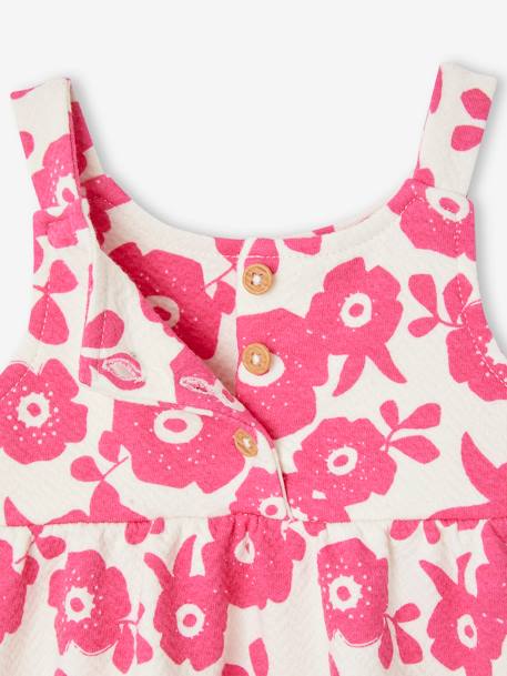 Robe bébé sans manches fuchsia - vertbaudet enfant 