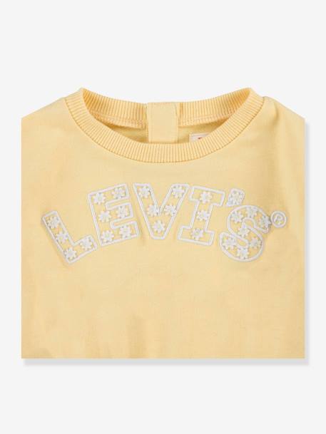 Ruffled Sweatshirt by Levi's® for Girls pale yellow - vertbaudet enfant 