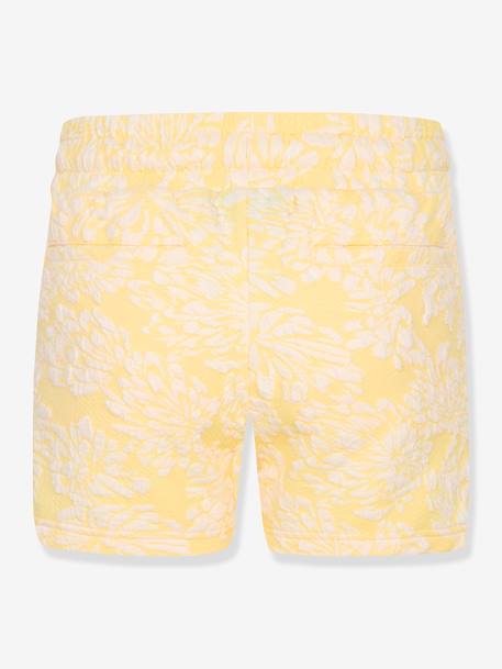 Shorts with Embroidered Flowers by CONVERSE golden yellow - vertbaudet enfant 