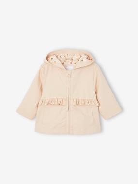 Baby-Lined Parka with Hood, for Babies