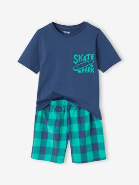 Pyjashort skate garçon  - vertbaudet enfant