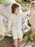 Bermuda garçon cérémonie en coton/lin beige+beige clair+bleu+marine foncé+vert sauge - vertbaudet enfant 