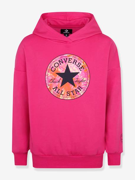 Hoodie for Girls by CONVERSE fuchsia - vertbaudet enfant 