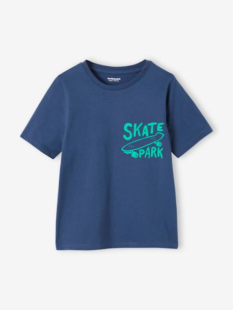 Pyjashort skate garçon bleu océan - vertbaudet enfant 