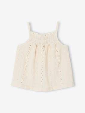 -Strappy Fancy Knit Top for Babies