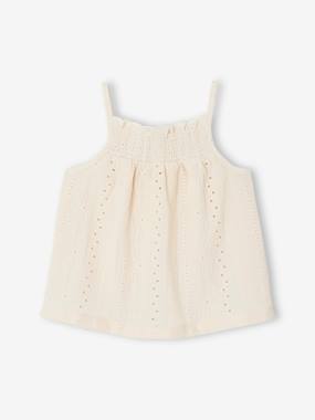 -Strappy Fancy Knit Top for Babies