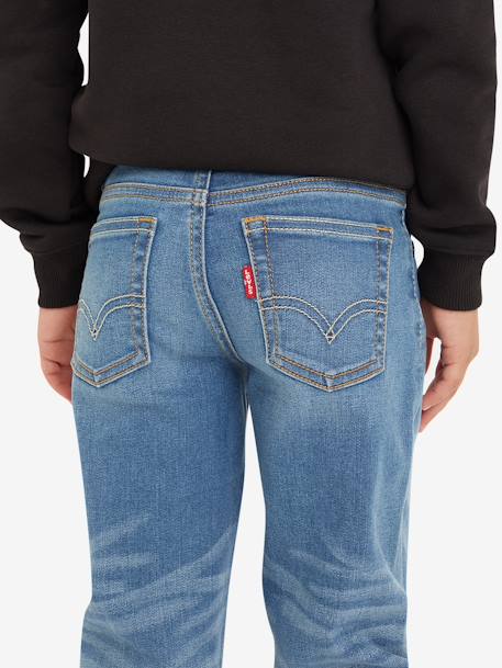 Tapered Slim Leg 502 Jeans by Levi's®, for Boys denim blue - vertbaudet enfant 