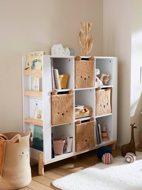 Sherpa Bear Storage Bin camel - vertbaudet enfant 