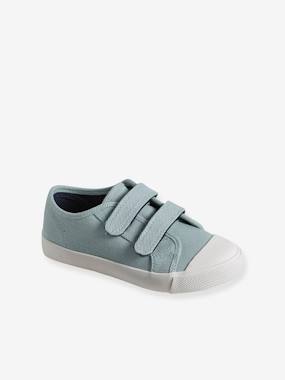 Shoes-Fabric Trainers with Hook-&-Loop Straps, for Children
