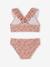 Floral Print Bikini pale pink+printed green - vertbaudet enfant 