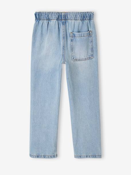 Jean garçon large facile à enfiler denim black+denim bleached+denim brut+gris+stone - vertbaudet enfant 