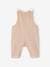 Dungarees with Bow for Newborn Babies cappuccino - vertbaudet enfant 